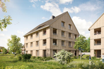 Wohnen direkt unter den Wolken - Exklusive 4-Zimmer-Penthaus-Wohnung in Altach - Wohnanlage Altach im Kreuzfeld